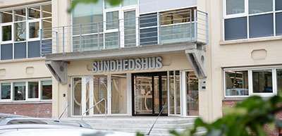 Sundhedshus, Svendborg. Ombygning af industribygning fra 1950-erne/1960-erne